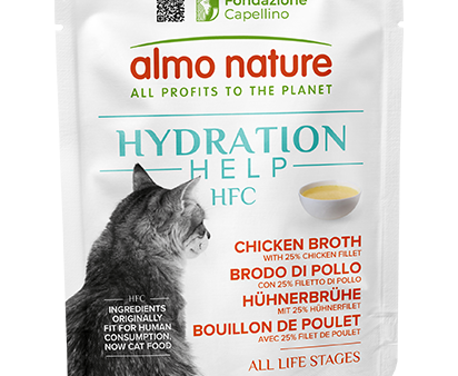 Almo Nature HFC Hydration Help Brodo di Pollo con Filetto di Pollo For Sale