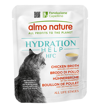 Almo Nature HFC Hydration Help Brodo di Pollo con Filetto di Pollo For Sale