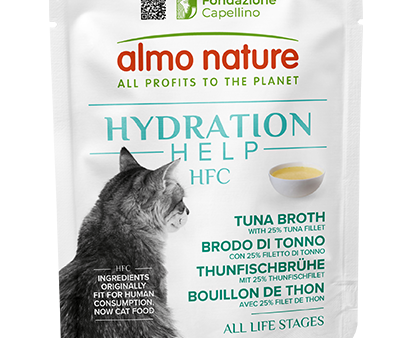 Almo Nature HFC Hydration Help Brodo di Tonno con Filetto di Tonno Fashion