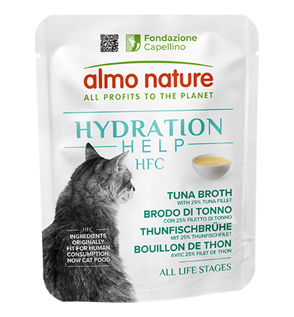 Almo Nature HFC Hydration Help Brodo di Tonno con Filetto di Tonno Fashion