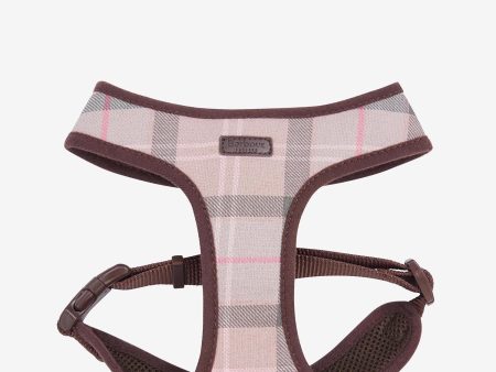 Barbour - Pettorina per cani Taupe Pink Tartan For Cheap