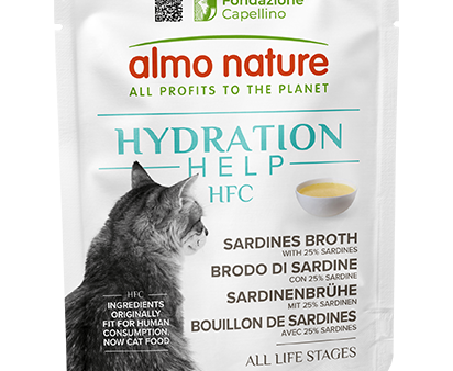 Almo Nature HFC Hydration Help Brodo di Sardine con Sardine Fashion