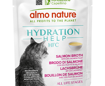 Almo Nature HFC Hydration Help Brodo di Salmone con Filetto di Salmone Supply