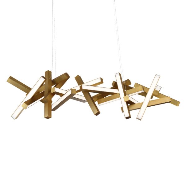 Chaos Linear LED Chandelier Online Hot Sale