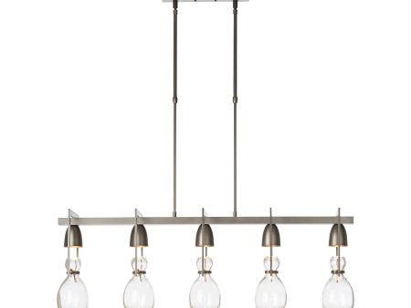 Apothecary Vessel Linear Pendant Light For Cheap