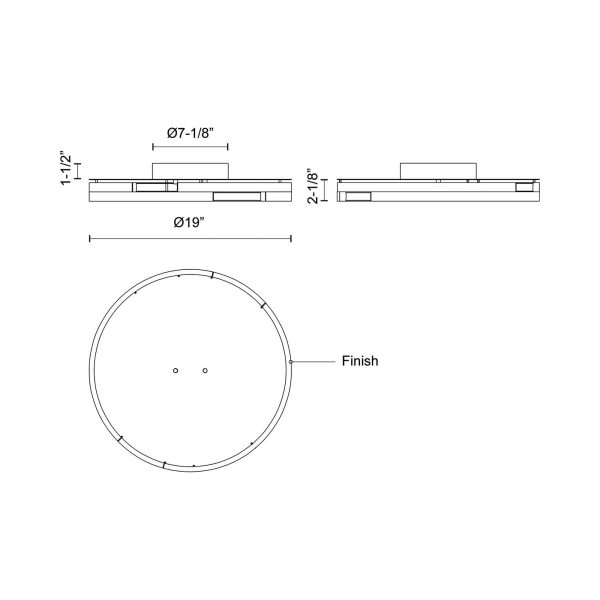 Anello Minor LED Flush Mount Ceiling Light Online