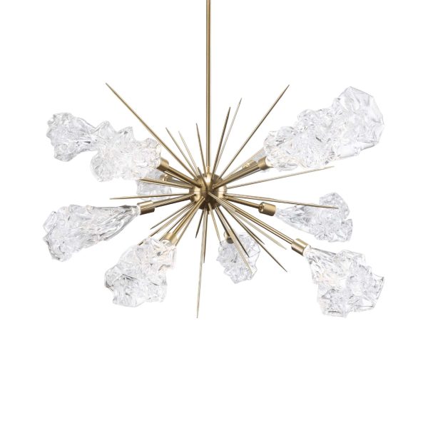 Blossom Oval Starburst LED Chandelier Online now