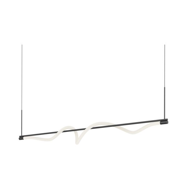 Cursive LED Linear Pendant Light For Cheap