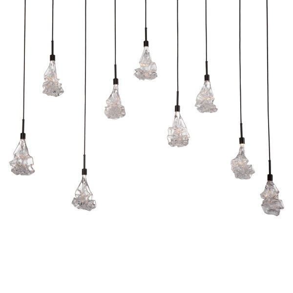 Blossom LED Linear Multi Light Pendant Light For Sale