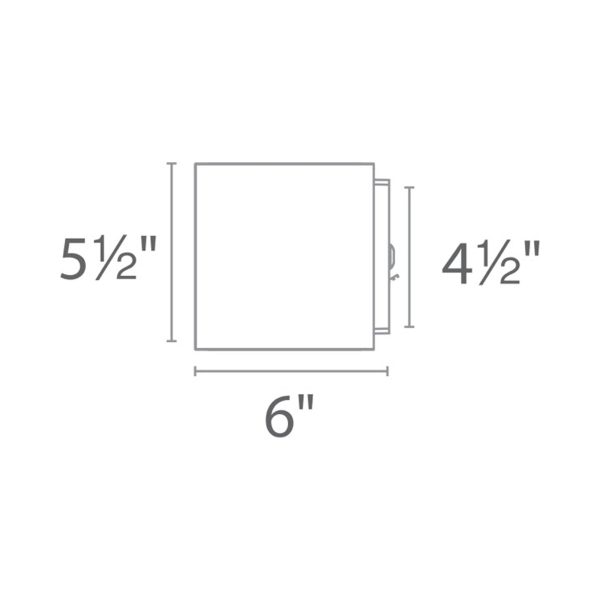 Bloc Outdoor LED Up and Down Wall Light Online