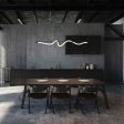 Cursive LED Linear Pendant Light For Cheap