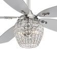 Bling LED Ceiling Fan Online now