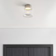 Casen Drum LED Semi-Flush Mount Ceiling Light Online now