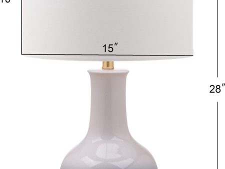 Safavieh Alfio TBL4032B Navy   Gold Lamp Sale