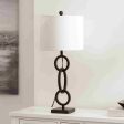 Safavieh Alaia TBL4276B Black Lamp For Sale