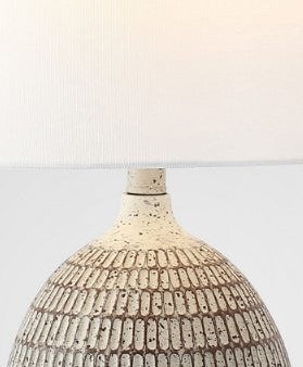 Safavieh Dewlen TBL4421A Brown   White Lamp Online now