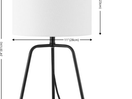 Safavieh Weyn TBL4498A Black Lamp Hot on Sale