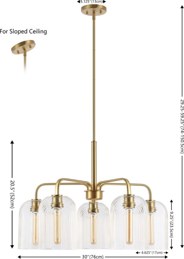 Safavieh Idelle PND4172A Brass Lamp For Cheap