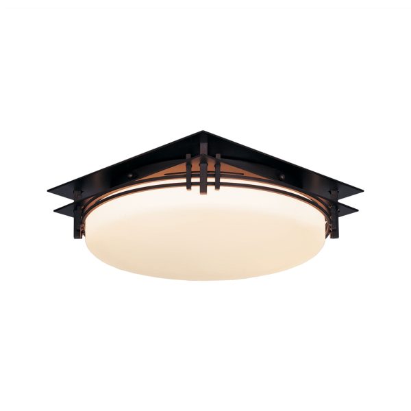 Banded Semi-Flush Mount Ceiling Light For Cheap