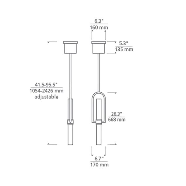 Calumn LED Pendant Light Online now