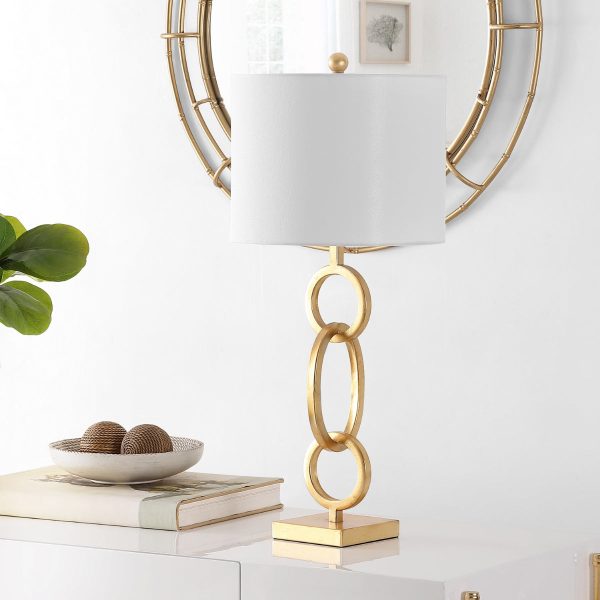 Safavieh Alaia TBL4276A Gold Lamp Supply