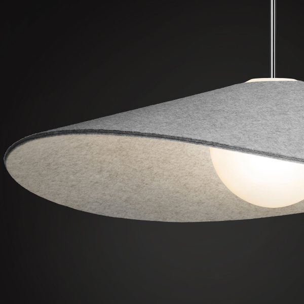 Bola LED Felt Pendant Light Discount