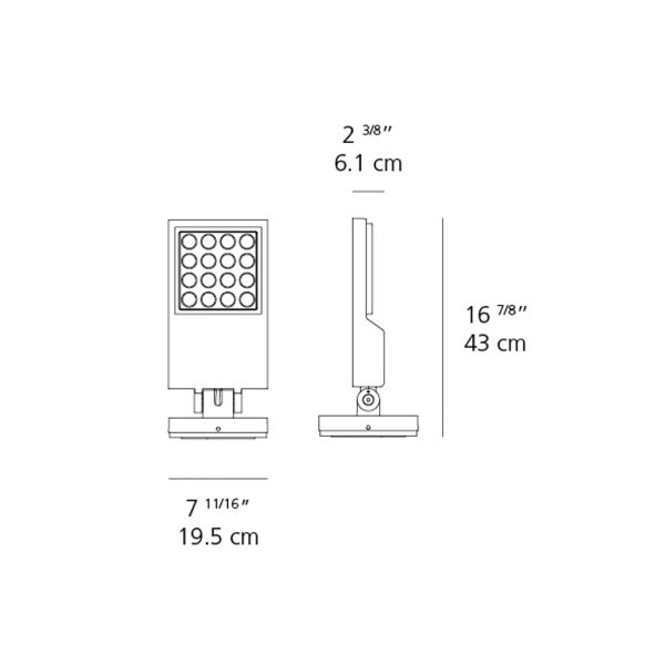 Cefiso Outdoor LED Wall Light For Sale