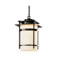 Banded Outdoor Pendant Light For Sale