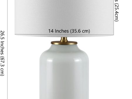 Safavieh Amaia TBL4285B White Lamp Online Hot Sale