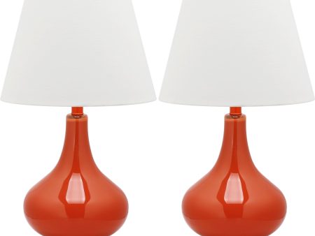 Safavieh Amy LIT4087D Orange Lamp Sale