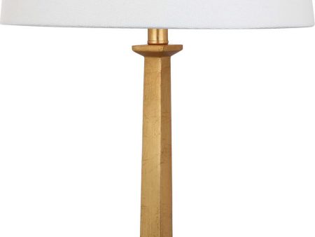 Safavieh Andino TBL4024A Gold   White Lamp Supply