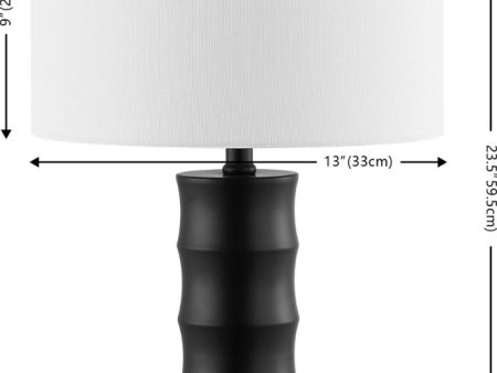 Safavieh Zamora TBL4493A Black Lamp Fashion