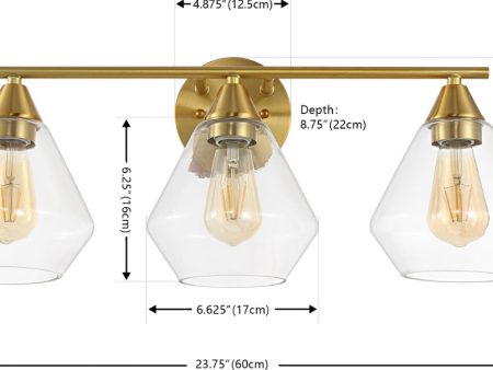 Safavieh Amani SCN4134A Brass   Clear Lamp For Discount