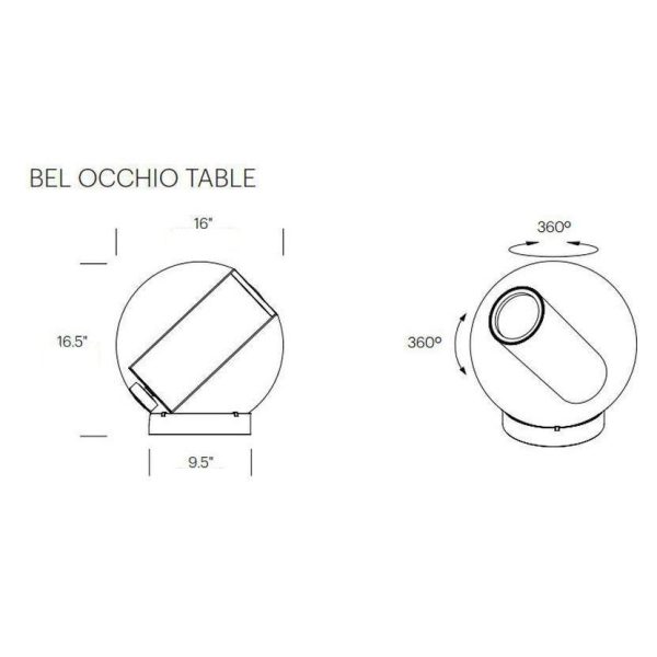 Bel Occhio Table Lamp Discount