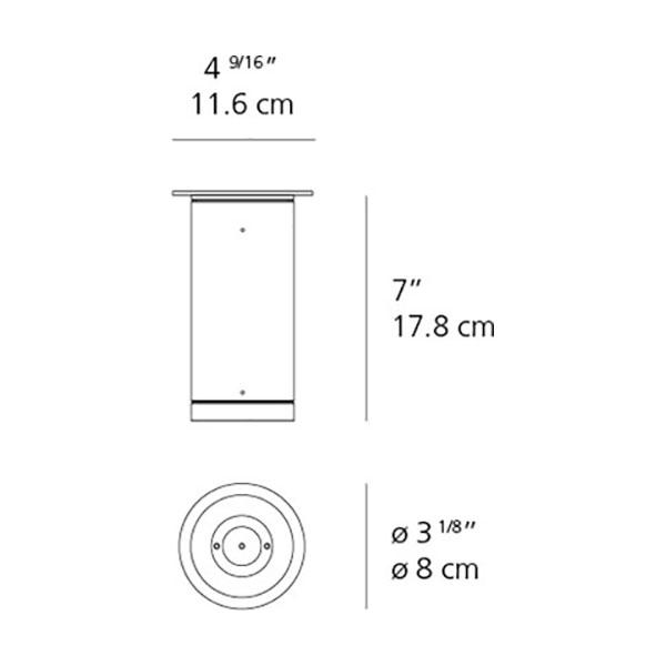 Calumet Outdoor LED Ceiling Light Discount