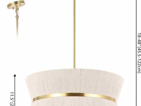 Safavieh Alma CHA4037A Bleached Natural   Brass Lamp Online now