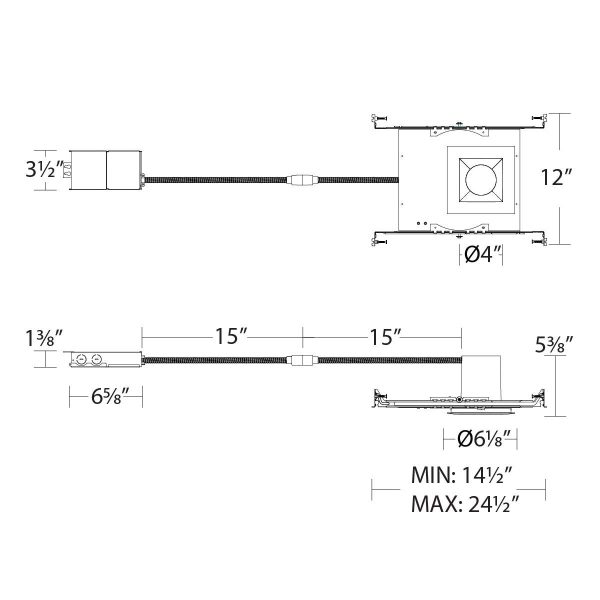 Blaze 6 Inch New Construction LED Recessed Downlight Sale