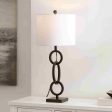 Safavieh Alaia TBL4276B Black Lamp For Sale