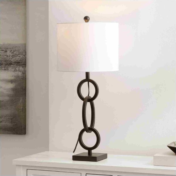 Safavieh Alaia TBL4276B Black Lamp For Sale