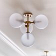 Ashleigh 4-Light LED Semi-Flush Mount Ceiling Light Sale