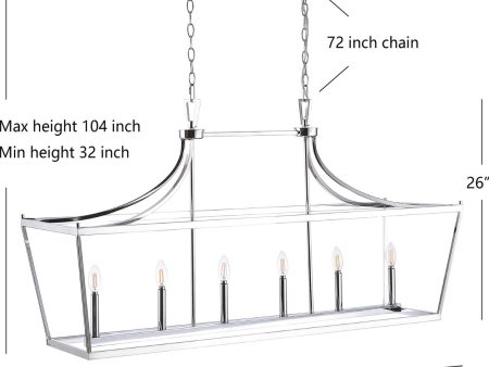 Safavieh Aroris PND4093B Chrome Lamp Sale