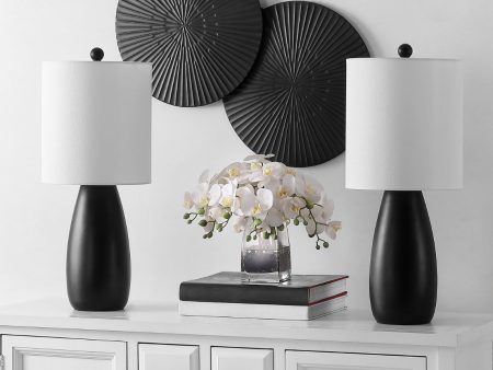 Safavieh Arlia TBL4363A Black Lamp For Sale