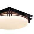 Banded Semi-Flush Mount Ceiling Light For Cheap