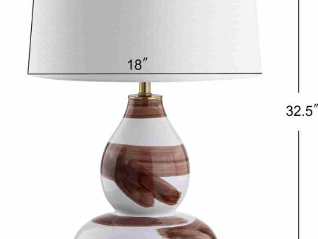 Safavieh Aileen TBL4013A Brown   Gold Lamp Sale