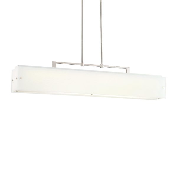 Button LED Linear Pendant Light Hot on Sale