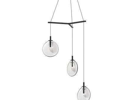 Cantina 3-Light Tri-Spreader LED Pendant Light Cheap