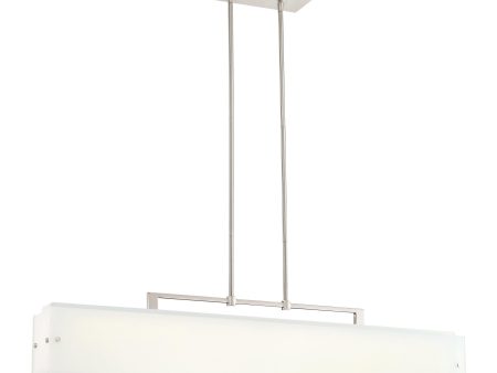 Button LED Linear Pendant Light Hot on Sale