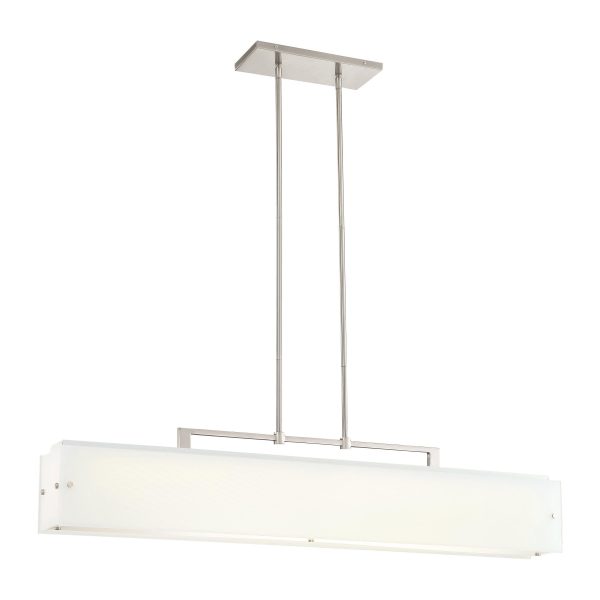 Button LED Linear Pendant Light Hot on Sale