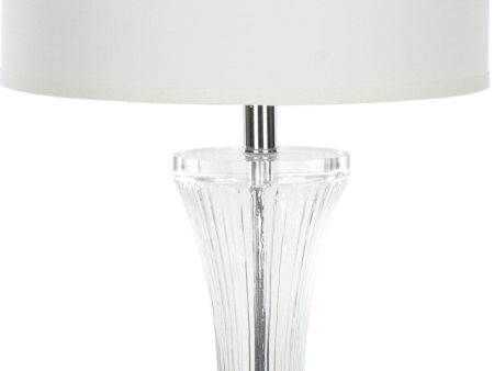 Safavieh Zelda LIT4051A Clear   White Lamp Sale