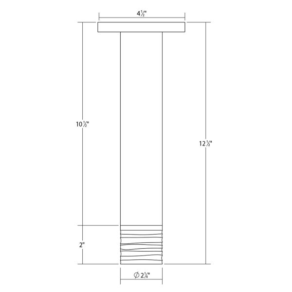 ALC™ LED Semi Flush Mount Ceiling Light Online Hot Sale